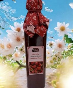 Házi készítésű eperszörp 500ml