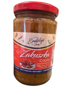 Erdélyi ízek - házi zakuszka csípős 300g
