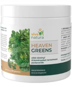 Viva-Natura Heaven Greens vegetáriánus zöld növényi őrlemény 210g